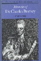 Memoirs of Dr Charles Burney, 1726-1769 080321197X Book Cover