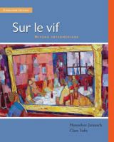 Sur Le Vif 0495797855 Book Cover