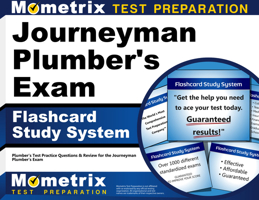 Journeyman Plumber's Exam Flashcard Study System: Plumber's Test Practice Questions & Review for the Journeyman Plumber's Exam (Cards) 1610725700 Book Cover