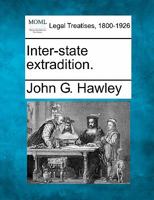 Inter-State Extradition... 1271327694 Book Cover