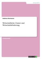 Wirtschaftliche Cluster und Wirtschaftsförderung 3638832252 Book Cover