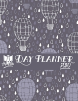 High Folio 2020 Planner | Grumpy Bulldog Design Works | Hot Air Balloons in the Purple Rain 1655654802 Book Cover