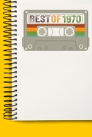 Best Of 1970 Made In 1970 Vintage 1970 Birthday Gift A beautiful personalized: Lined Notebook / Journal Gift, Notebook for 1970,120 Pages, 6 x 9 inches, Vintage 1970, Personal Diary, 1970, Personalize 1677455721 Book Cover