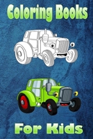 Coloring Books for Kids: Kids Coloring Books: Flowers, Animals and Garden Designs B088JQ36MQ Book Cover