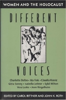 Different Voices: Women and the Holocaust 155778504X Book Cover