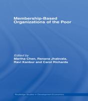 Membership Based Organizations of the Poor 0415748593 Book Cover