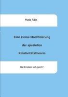 Eine kleine Modifizierung der speziellen Relativitätstheorie 3743949318 Book Cover