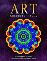 Art Coloring Pages, Volume 3: Adult Coloring Pages 1530131286 Book Cover