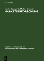 Marketingforschung 3486250426 Book Cover