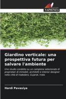 Giardino verticale: una prospettiva futura per salvare l'ambiente 6209375294 Book Cover