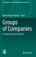Groups of Companies: A Comparative Law Overview 3030366960 Book Cover