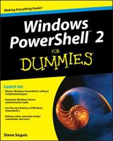 Windows PowerShell 2 For Dummies 0470371986 Book Cover