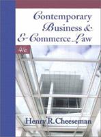 Contemporary Business and Online Commerce Law: Legal, Internet, Ethical, and Global Environments 0131496603 Book Cover