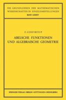 Abelsche Funktionen Und Algebraische Geometrie 3642946704 Book Cover