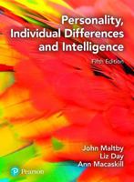 Personality, Individual Differences and Intelligence 0273751166 Book Cover