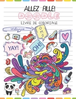 Allez Fille! Livre De Coloriage B0841ZWBDX Book Cover