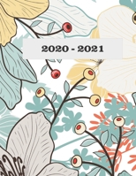 2020-2021: Monthly Planner 2020-2021 1696455111 Book Cover