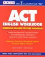 ACT English Workbook 0671847759 Book Cover