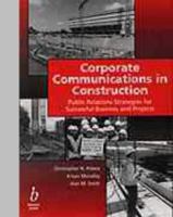 Corporate Communications in Construction 0632049065 Book Cover