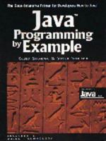 Java Programming by Example (SIGS: Advances in Object Technology) 0521644429 Book Cover