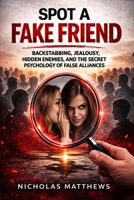 Spot the fake friend: How to Recognize Jealousy, Hidden Competition, and Quiet Betrayal in Your Social Circle (Spot Series) B0GRNNMCN8 Book Cover
