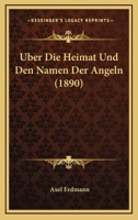 Uber Die Heimat Und Den Namen Der Angeln 1160287570 Book Cover