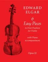 ELGAR - Piezas muy Faciles en 1ª Posicion Op.22 para Viola (Cello) y Piano 0571508340 Book Cover