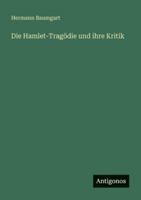 Die Hamlet-Tragödie und ihre Kritik 3386414958 Book Cover