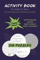 Activity Book for Adults & Teens: Fun with Oxymorons, Paradoxes, and more 1690665556 Book Cover