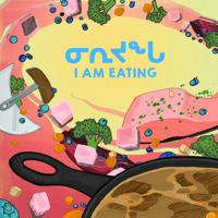 I Am Eating: Bilingual Inuktitut and English Edition 0228701597 Book Cover