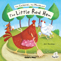 The Cockerel, the Mouse and the Little Red Hen (Flip Up Fairy Tales S.) (Flip-up Fairy Tales) 1904550479 Book Cover