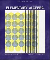 Elementary Algebra for College Students 0495105716 Book Cover