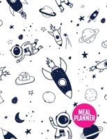 Meal Planner: Pretty 52 Week Food Planner & Grocery list Menu Food Planners Prep Book Eat Records Journal Diary Notebook Log Book | Large 8.5 x 11 Inch | 110 Pages - Design Element BT 098823 1710759135 Book Cover