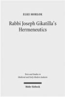 Rabbi Joseph Gikatilla's Hermeneutics 3161502035 Book Cover
