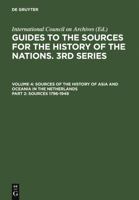 Guide to the Sources for the History of Nations 3598214774 Book Cover