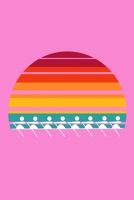 Sunset Crew Rowing Team Notebook: Blank Lined Journal (Great Gift): 6 x 9 inches // 120 Lined Blank Pages // College Ruled 1707957002 Book Cover