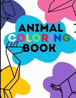 Animal Coloring Book: Animal Pattern Designs Including Flower Pattern, Mandalas, And So Much More For Adults, Great For Stress Relieving and Relaxation B08QWBY3GH Book Cover