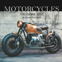 Motorcycles Calendar 2020: 16 Month Calendar 1703167295 Book Cover