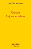 Congo: Toujours les mêmes (Points de Vue) (French Edition) 2343151202 Book Cover