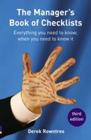 The Manager's Book of Checklists: Everything You Need to Know, When You Need to Know It (Smarter Solutions: The Performance Pack) 0273707019 Book Cover