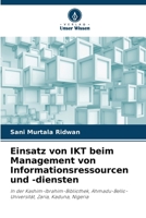 Einsatz von IKT beim Management von Informationsressourcen und -diensten (German Edition) 6209591906 Book Cover