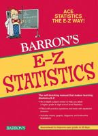 E-Z Statistics (Barron's E-Z Series) 0764139789 Book Cover