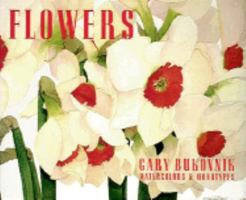Flowers: Gary Bukovnik : Watercolors and Monotypes 0810931052 Book Cover