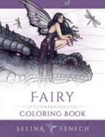Fairy Companions Coloring Book: Fairy Romance, Dragons and Fairy Pets 0994355440 Book Cover