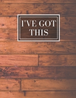I've got this: Dark Wood: Inspirational Quote Workout Log Book 165538726X Book Cover