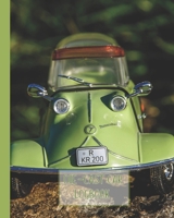 Die-cast car logbook: The car enthusiast journal for documenting die-cast cars to keep a lasting memory of their collection of toy cars - Green metal toy car cover art design 1709939303 Book Cover