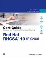 Red Hat Rhcsa 10 Cert Guide: Ex200 0135576660 Book Cover