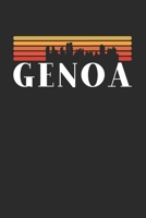 Genoa Skyline: KALENDER 2020/2021 mit Monatsplaner/Wochenansicht mit Notizen und Aufgaben Feld! F�r Neujahresvors�tze, Familen, M�tter, Reisenden Traveler A5 (6x9 inch) 136 Seiten I Monatsplaner I I R 1698105487 Book Cover