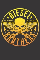 Notebook for car auto mechanic tuner and racer diesel brothers fire: Dot Dotted Grid Funny Notebook Diary Journal vintage Oldtimer engine fix garage Lover school torque Gift For Men & Women (6" x 9" 1 1087095050 Book Cover