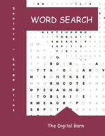 Large Print Word Search: Large Print for Seniors and those who are visually impaired. Horses, Farm Life, Fruits, Used in the Kitchen etc. Relieves stress and a fun activity. B08KBTM2BG Book Cover